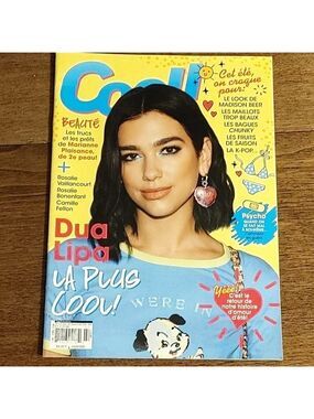 DUA LIPA Cool! Magazine 2021 FULL COLOUR POSTER